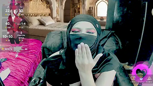 SultanaLayla online show from 10.14.25