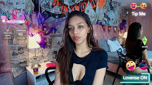 Snapshot of ambersweet_ls chatting on 10.22.25 ambersweet ls online show from 10.22.25