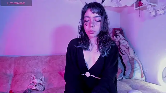 Snapshot of dark__nymph chatting on 10.24.25 dark  nymph online show from 10.24.25