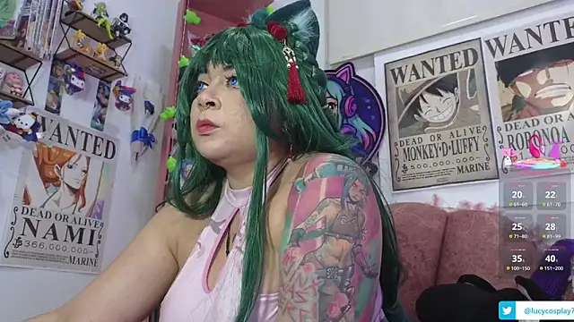 Lucycosplay777 online show from 03.31.26