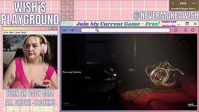 nevermakeawish online show from 03.20.26