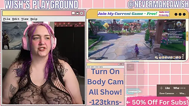 nevermakeawish online show from 04.14.26