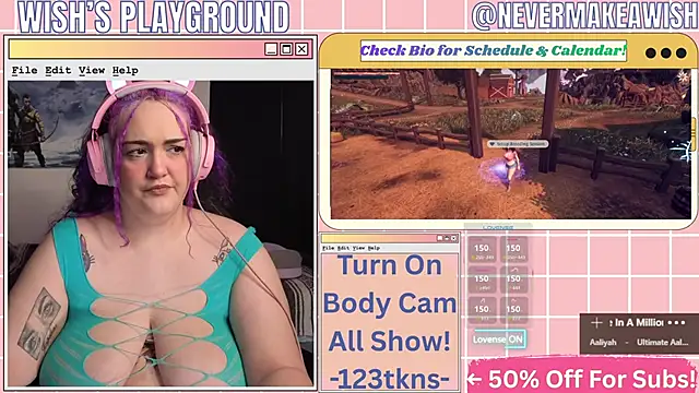 nevermakeawish online show from 04.17.26