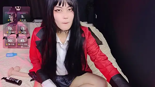 Snapshot of GothXRaven chatting on 09.26.25 GothXRaven online show from 09.26.25