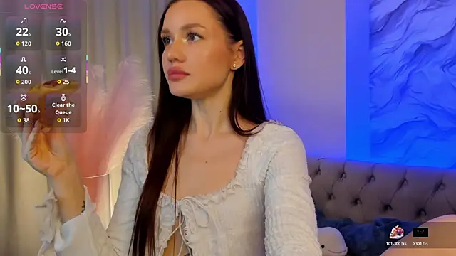 Aria Mila online show from 11.21.25