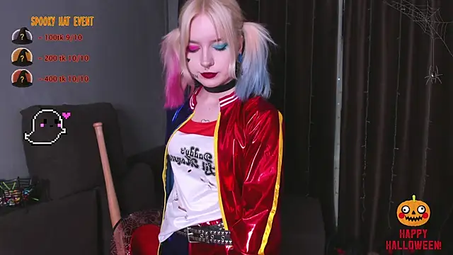 godlikegirlyy online show from 10.31.25