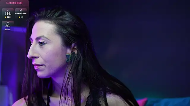 Snapshot of RubyRosa chatting on 10.14.25 RubyRosa online show from 10.14.25