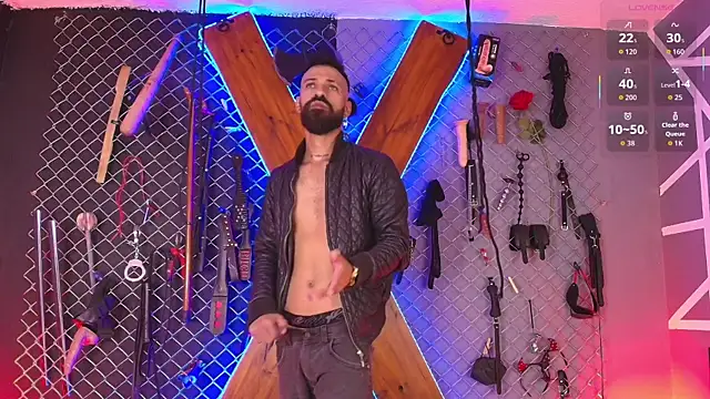 Warick and Aria bdsm  online show from 09.16.25