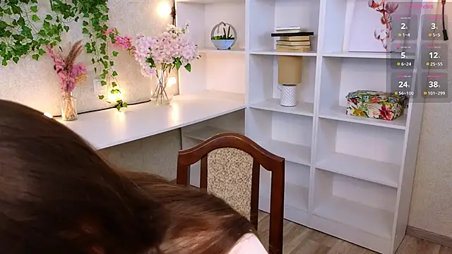 Snapshot of TraciMyntti chatting on 10.08.25 TraciMyntti online show from 10.08.25