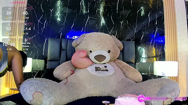 Snapshot of BustyGlow chatting on 10.15.25 BustyGlow online show from 10.15.25