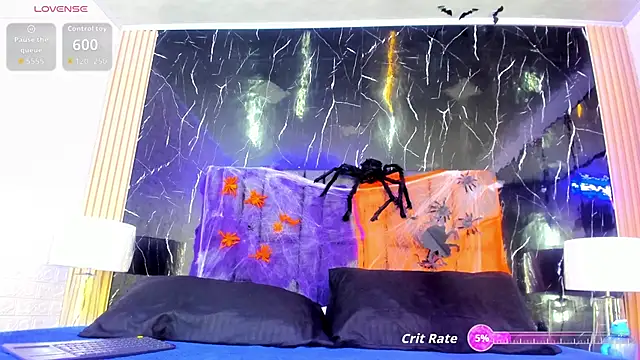 Snapshot of BustyGlow chatting on 10.27.25 BustyGlow online show from 10.27.25