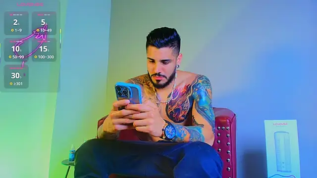 Snapshot of amodeus_bael_ chatting on 09.21.25 amodeus bael  online show from 09.21.25