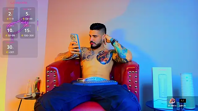 Snapshot of amodeus_bael_ chatting on 09.28.25 amodeus bael  online show from 09.28.25