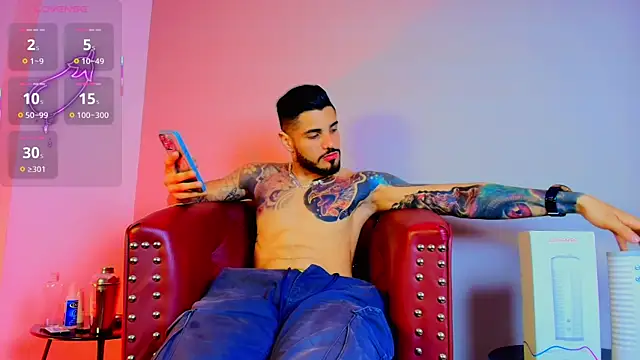 Snapshot of amodeus_bael_ chatting on 10.01.25 amodeus bael  online show from 10.01.25