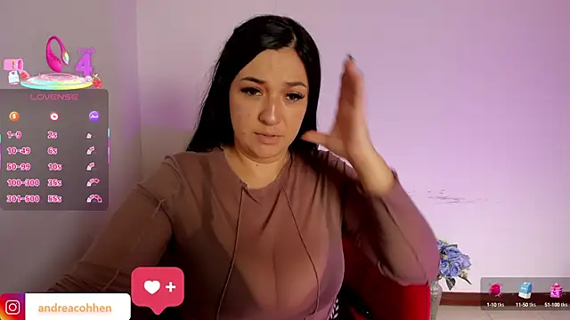 Snapshot of andrea-cohen chatting on 10.14.25 andrea-cohen online show from 10.14.25