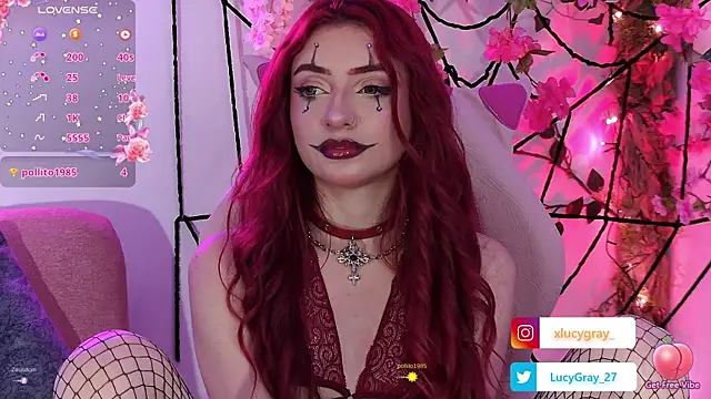 LucyGray online show from 10.10.25