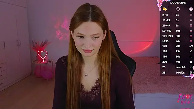 Snapshot of CuteAriel7 chatting on 02.23.26 CuteAriel7 online show from 02.23.26