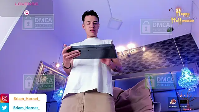 Briam Hornet  online show from 10.09.25