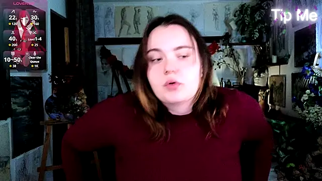 Snapshot of KatrinClark chatting on 10.30.25 KatrinClark online show from 10.30.25