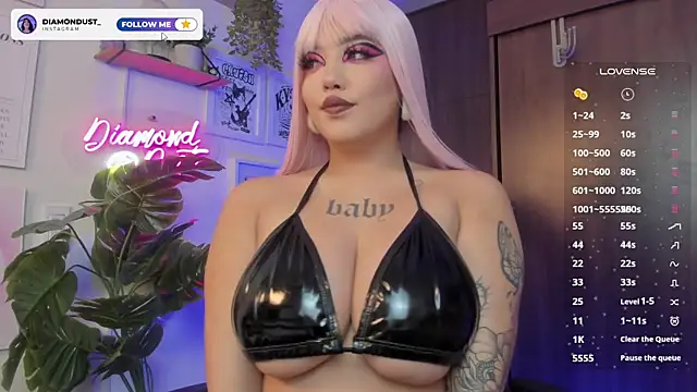 diamond dustt online show from 10.14.25