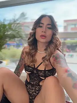 Snapshot of AbbyModel01 chatting on 10.16.25 AbbyModel01 online show from 10.16.25