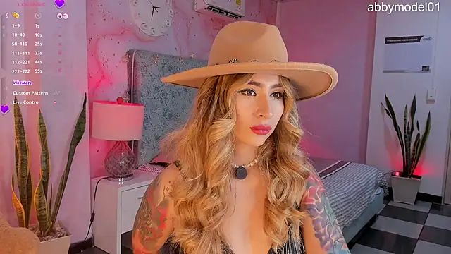 AbbyModel01 online show from 02.13.26