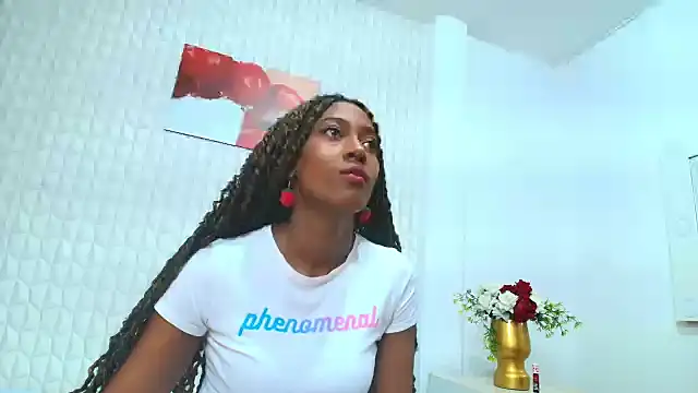 Snapshot of GhanimaBrooks chatting on 10.14.25 GhanimaBrooks online show from 10.14.25