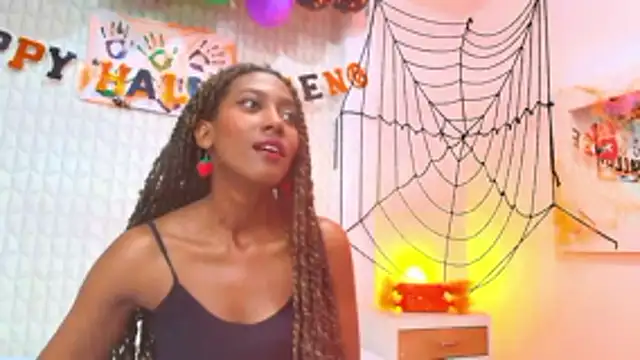 Snapshot of GhanimaBrooks chatting on 10.24.25 GhanimaBrooks online show from 10.24.25