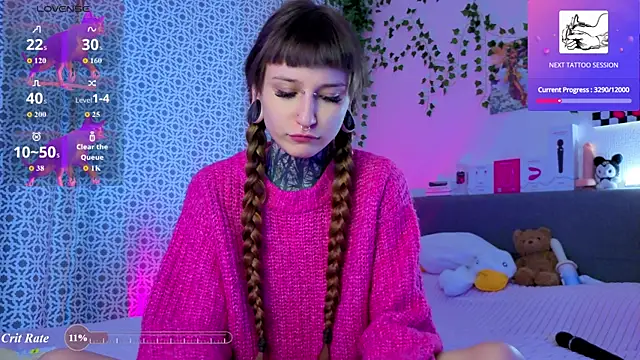 Snapshot of LilithPoison chatting on 05.22.26 LilithPoison online show from 05.22.26