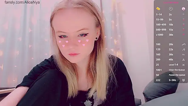 AliceNya cute online show from 02.17.26