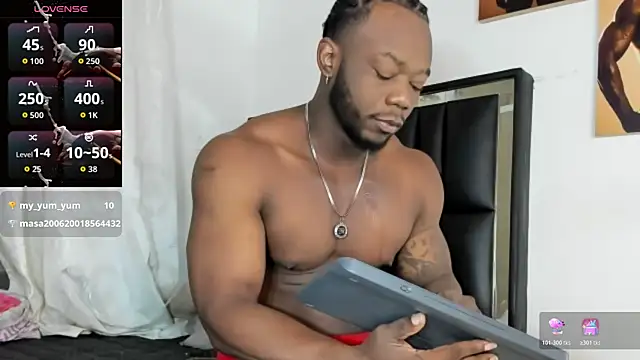 Snapshot of ArexBlakk chatting on 05.07.26 ArexBlakk online show from 05.07.26