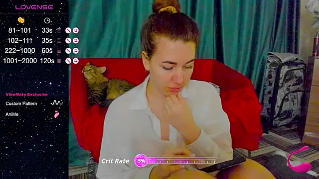 Snapshot of LillyLover_ chatting on 10.22.25 LillyLover  online show from 10.22.25