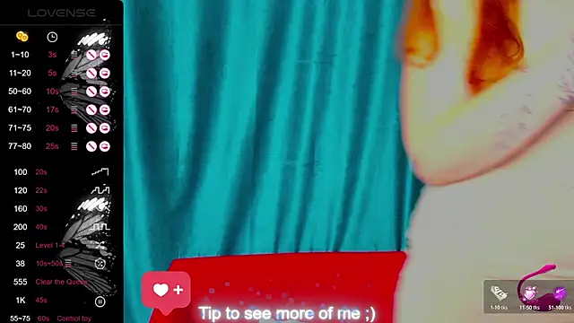 Snapshot of LillyLover_ chatting on 10.29.25 LillyLover  online show from 10.29.25