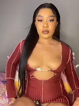 Snapshot of BlackBarbieX23 chatting on 10.02.25 BlackBarbieX23 online show from 10.02.25