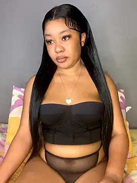 Snapshot of BlackBarbieX23 chatting on 10.10.25 BlackBarbieX23 online show from 10.10.25