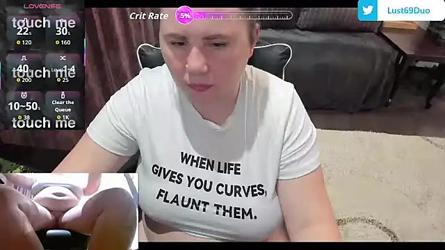 Lust69Duo online show from 11.04.25