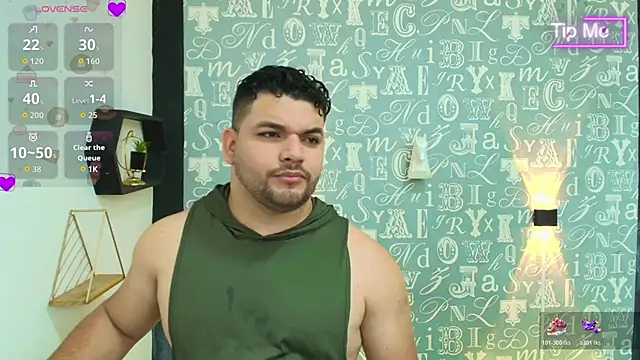 Snapshot of Adonis_Walker chatting on 10.23.25 Adonis Walker online show from 10.23.25