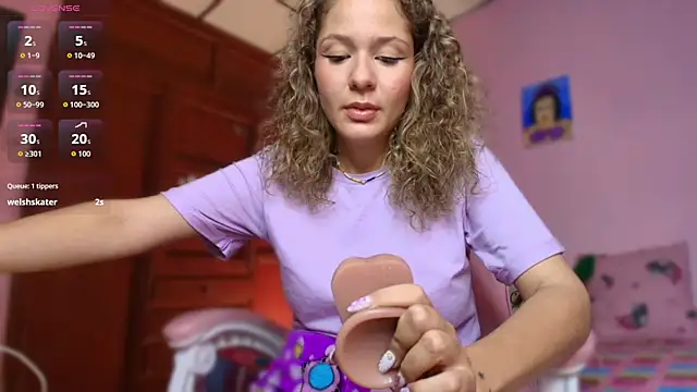 Snapshot of Your_Barbie_ chatting on 10.03.25 Your Barbie  online show from 10.03.25