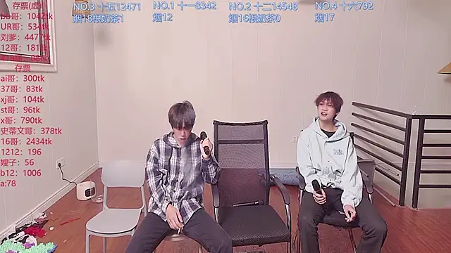 Snapshot of hyboys chatting on 10.24.25 hyboys online show from 10.24.25