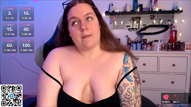 Snapshot of SummerTina chatting on 12.01.24 SummerTina online show from 12.01.24