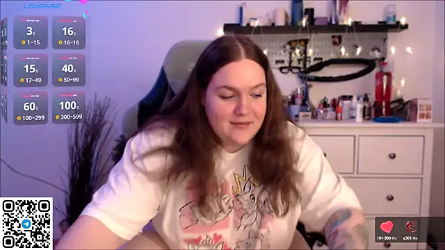 Snapshot of SummerTina chatting on 12.04.24 SummerTina online show from 12.04.24