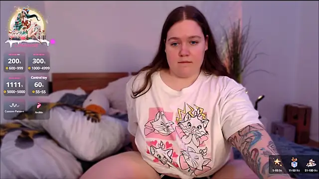 Snapshot of SummerTina chatting on 12.28.24 SummerTina online show from 12.28.24