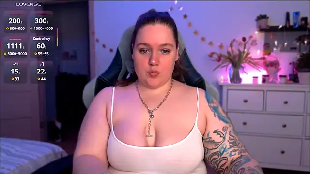 Snapshot of SummerTina chatting on 03.16.25 SummerTina online show from 03.16.25