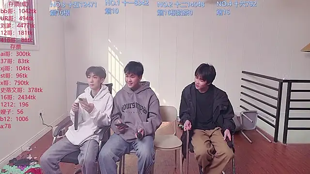 Snapshot of tyboys chatting on 10.26.25 tyboys online show from 10.26.25