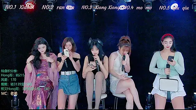 Snapshot of YB1199 chatting on 10.24.25 YB1199 online show from 10.24.25