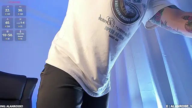 AlanRose01 online show from 12.02.25