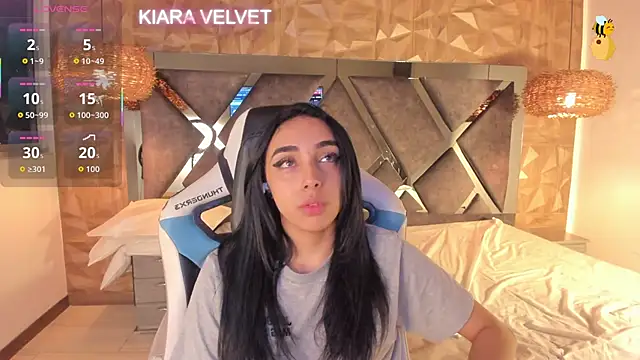 Kiara velvet   online show from 04.18.26