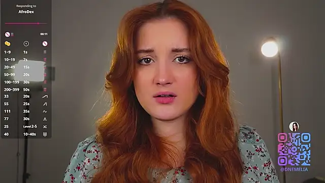 AmelieSeductress online show from 12.21.25