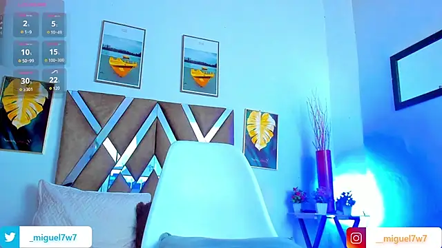   Miguel7w7 online show from 12.17.25