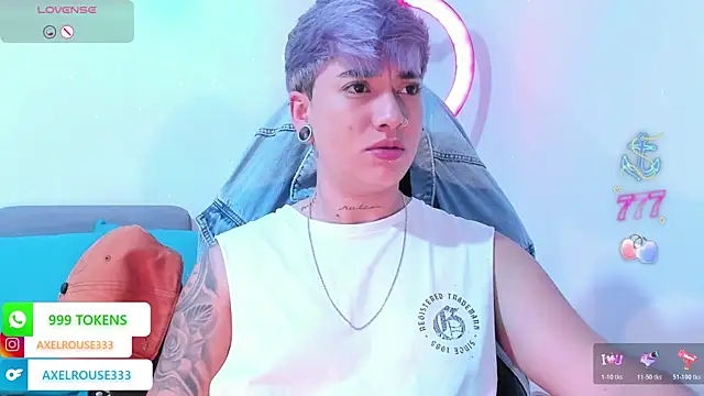 AxelRouse3 online show from 04.18.26